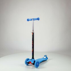Playtime Trotinet za decu jednobojni sa svetlećim točkićima - Model 655 - Plavi Cene