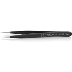 Knipex precizna pinceta izvedba ESD ravni, fini vrhovi duljina 110 mm 92 28 70 E Cijene