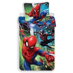 Jerry Fabrics Enojna bombažna otroška posteljnina 140x200 cm Spider-man – Cene