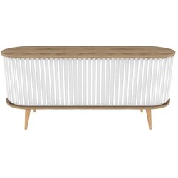 Kalune Design TV škrinja Smeđe-bijelo Cene