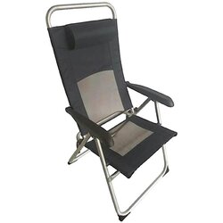 Aktive Zunanji stoli Chaise pliante dossier réclinable gris Siva Cene