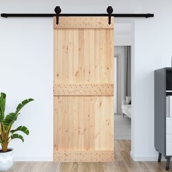 vidaXL Vrata NARVIK 70 x 210 cm od masivne borovine Cijene