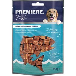 Premiere poslastica za pse Snack It kockice s lososom 100 g Cene