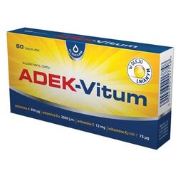 Oleofarm Vitaminski kompleks A, D3, E i K2 Vitum (60 kapsula) Cene