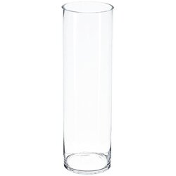 Atmosfera Staklena vaza, cilindrična, 50 cm Cene