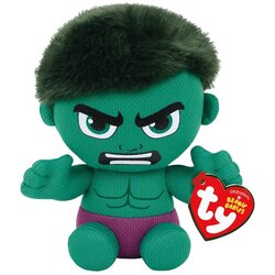 Ty Beanie Babies Marvel HULK, 15 cm Cene