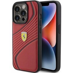 Ferrari OVITEK TWIST METAL LOGO ZA IPHONE 15 PRO OVITEK RDEČ, (21898100) Cene