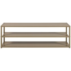 WOOOD Sivorjava kovinska TV omarica 120x40x35 cm Teun – Cene