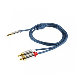 Somogyi Elektronic A49-4M Audio kabl, 4 m, plavi Cene