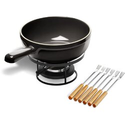 Emile henry Set Za Fondi 2.4l Black Cene