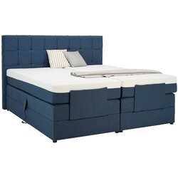 Moderano POSTELJA BOXSPRING 180 cm x 200 cm , tekstil modra Cene