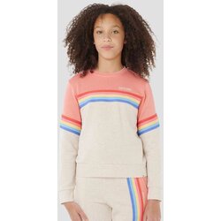 Rip Curl Surf Revival Crew Kids Pulover oatmeal marle Cene