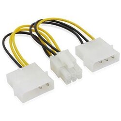 Wiretek 2x4 pin molex na pci-express Cene