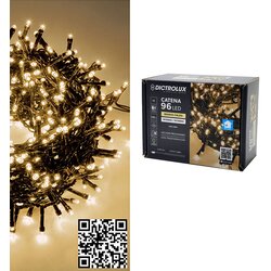 Lampice LED 96 bijele tople Cene