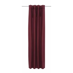 Sehlbach Rdeča izolacijska zavesa za delno zatemnitev 135x245 cm Uni – Cene