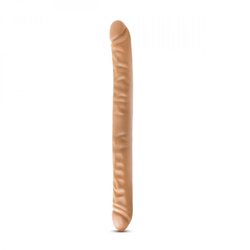 Dr Skin Dvojni dildo Dr. Skin, 46 cm, svetlo rjav Cene