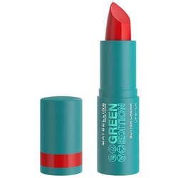 Maybelline Šminke Lippenstift Buttercreme Green Edition - 05 Rainfores Rdeča Cene