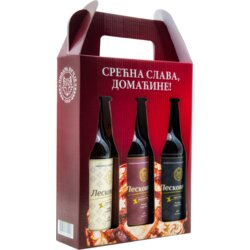 Leskovačko Srećna slava domaćine, Lager kraft pivo 3 x 0.33 l Cene