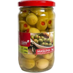 Libero zelene masline sa paprikom 340g Cene