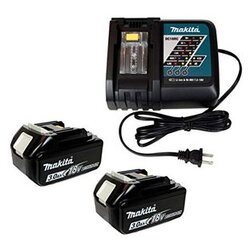 Makita POWER KIT 18V 1x3.0Ah (BL1830B + DC18RC), (21386795)