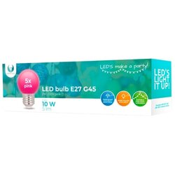 FOREVER LIGHT set 5 komada roze LED sijalica E27 Cene