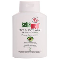 Sebamed sensitive skin face & body wash emulzija za čišćenje lica i tijela za osjetljivu kožu 1000 ml oštećena kutija Cene