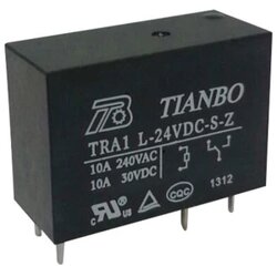 Tianbo Electronics relej za tiskanu pločicu 24 v/dc 12 a 1 preklopni TRA1 L-24VDC-S-Z 1 kom. Cene