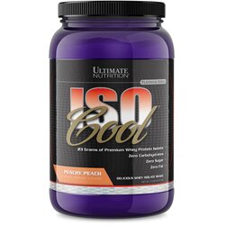 Ultimate Nutrition iso cool – hladno filtrisan izolat proteina za brzu apsorpciju - breskva 0.97kg Cene