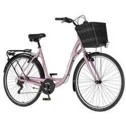 Venssini bicikl fashion grace 28" alu 21" v-brake 6 brzina 167-192cm (l/xl) roze 1282114 Cene
