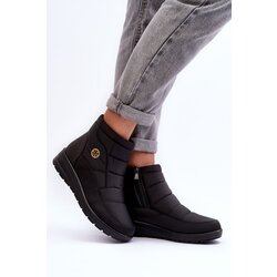 Kesi Women's winter boots with lining black Helis Cene