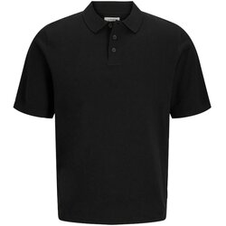 JJ Rebel Muška majica JREBCALLUM KNIT POLO SS SN, Crna Cijene