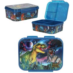 Dino World Kutija za užinu Galaxy, 6/1, Plava Cene