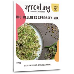 Sprout.ing Mešanica kalčkov Organic Wellness - 40 g Cene