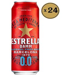 Estrella Damm Pivo Free 0%, 0,5l, 24 komada Cene