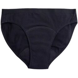 Imse Teen Bikini menstrualne hlačke Medium Flow črne - XS Cene