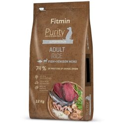 Fitmin Dog Purity Adult Riba & Divljač sa Pirinčem, hrana za pse 12kg Cene