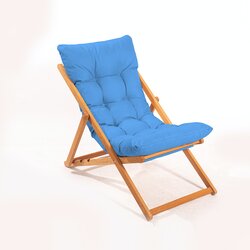 Hanah home vrtna stolica 59x90x44cm plavo-bež Cijene