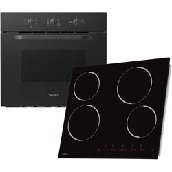 Tesla ugradni set tesla BO301MB+HV6401MB/65L/60cm/Mechanical control/keramicka ploca/59cm/crna Cene