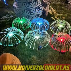  solarne baštenske lampe meduze Cene