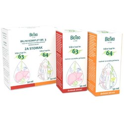 Bioteo biljni komplet br. 3 za stomak - 2x50ml Cene