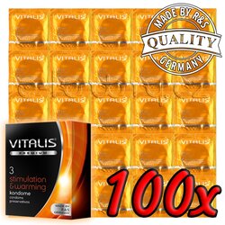 Vitalis Premium Stimulation & Warming 100 pack Cene