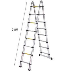  Duple aluminijumske teleskopske merdevine 2,8+2,8 ( 777 ) Cene