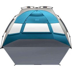 Outdoor Master šotor za na plažo modro siv, 801426 Cene