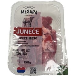 Maxi mesara pakovano meso Juneci vrat bez koske 500g Cene