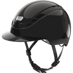 ABUS Pikeur Jahalna čelada AirDuo, shiny black - S Cene