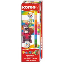 Kores Plastelin, 10 barv Cene
