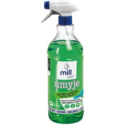 MADONIS Mill Clean Wash liquid for cleaning windows, glass, mirrors, tiles with lily of the valley fragrance 1.22 L Cene