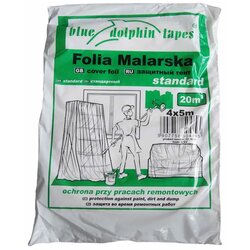 BLUE DOLPHIN Zaštita za bojanje folija standard plus 4x5 m Cene