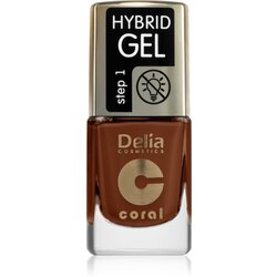 Delia Cosmetics Coral Nail Enamel Hybrid Gel gel lak za nohte odtenek 144 11 ml Cene