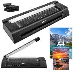 Izoxis 28093 laminator A3 3 v 1 z rezačem, zaobljivačem kotov in 110 folij Cene